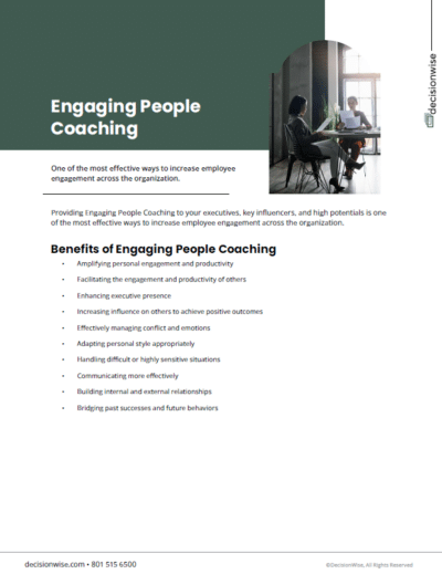 Engaging People Coaching White Paper Cover Image