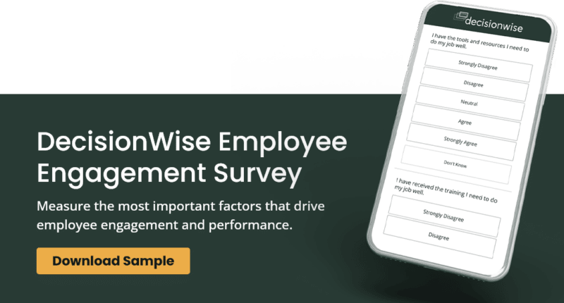 Employee Engagement Survey CTA