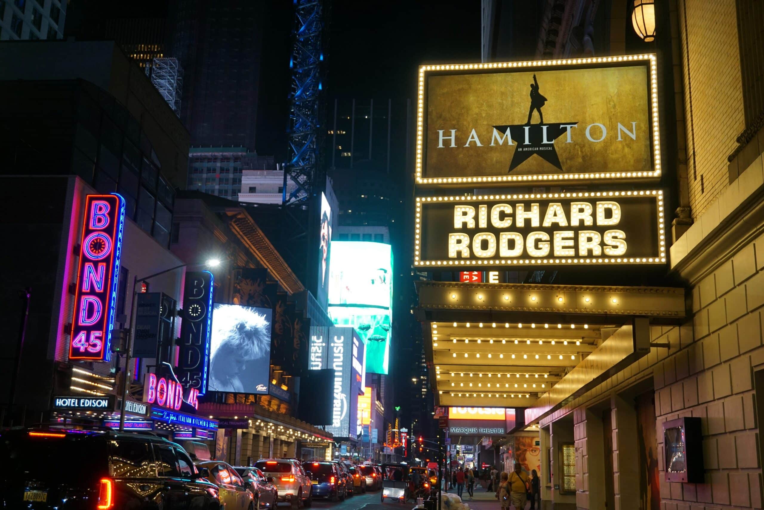 photo showing hamilton theater on broadway