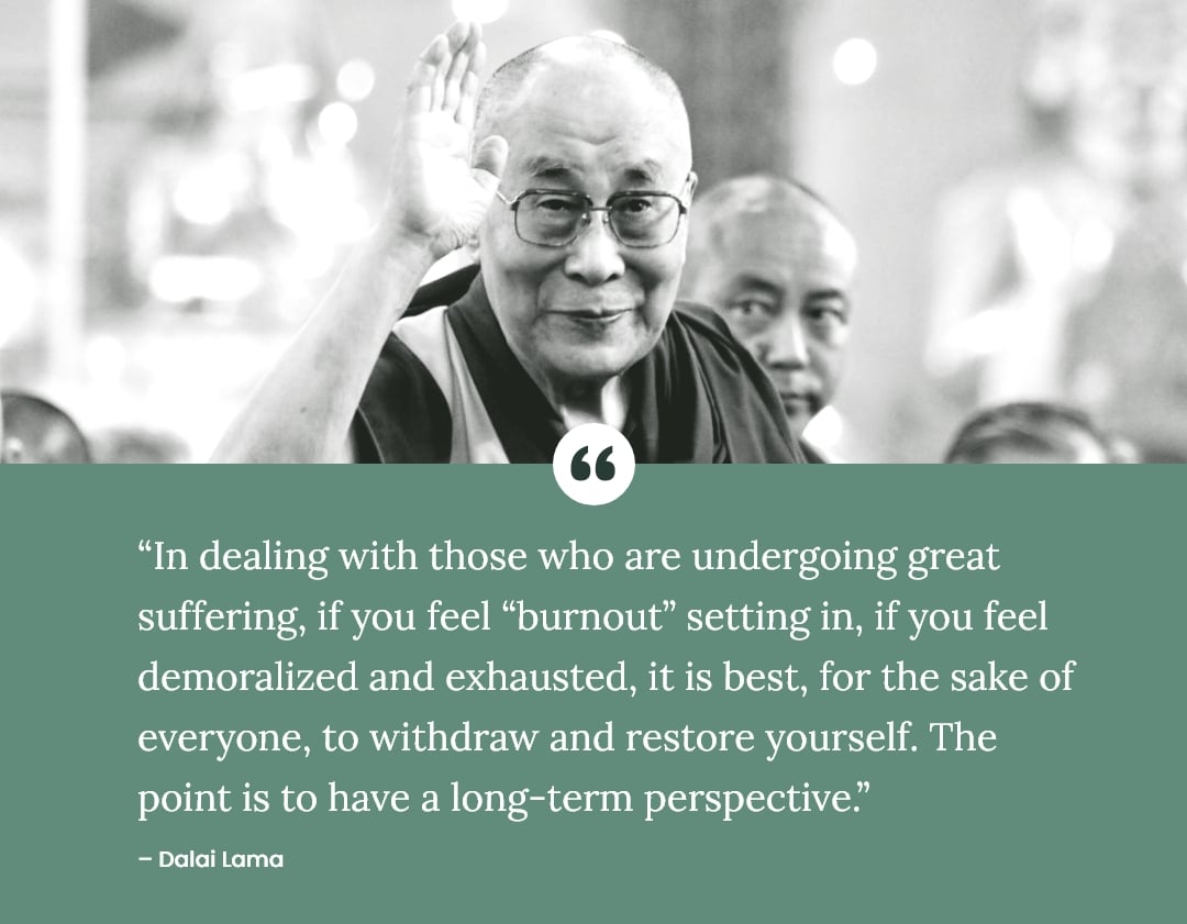 Dalai Lama quote and image