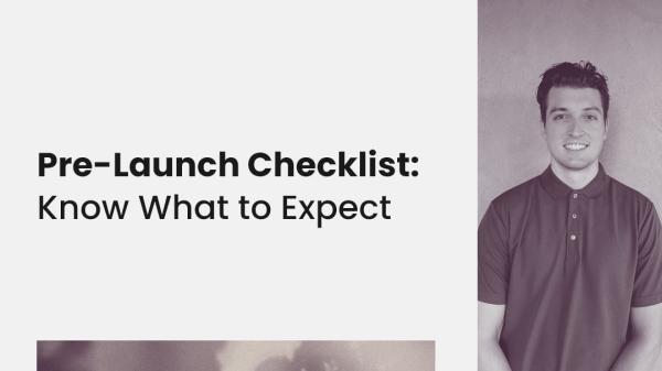 pre launch checklist spectiv webinar thumbnail