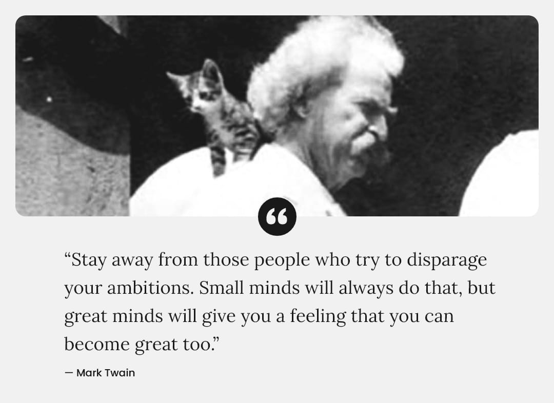 Mark Twain Quote and Image