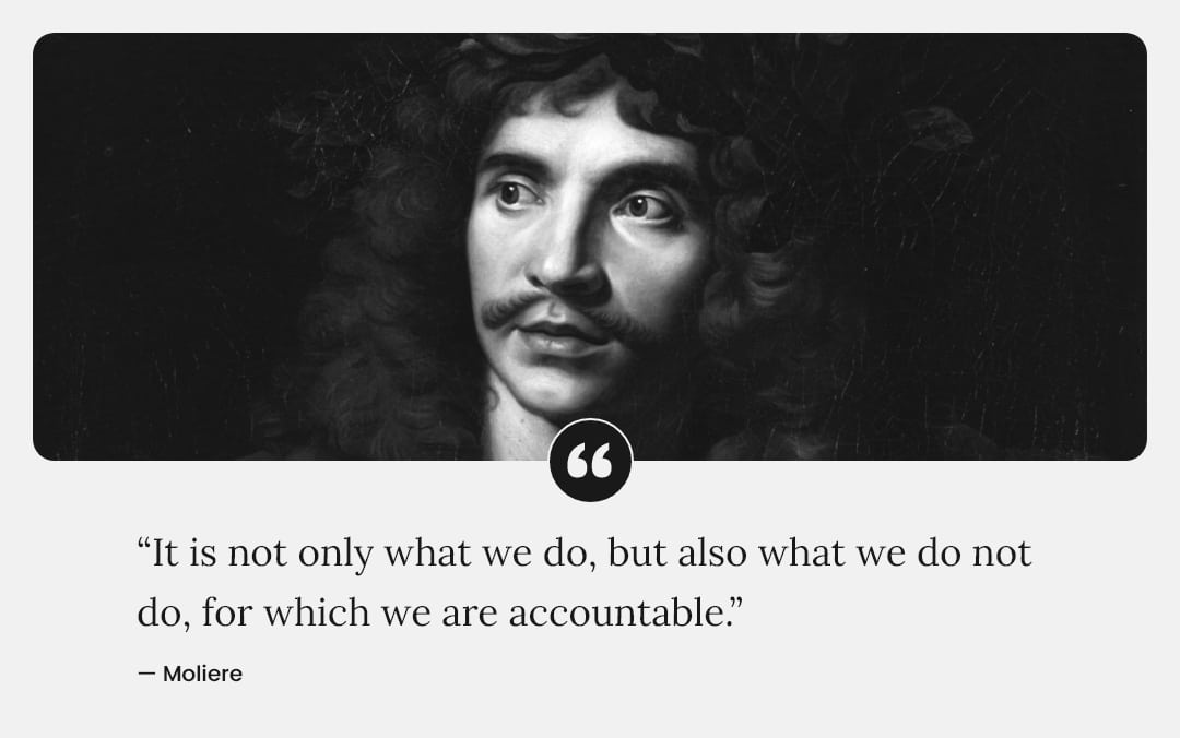 Moliere Quote and Image