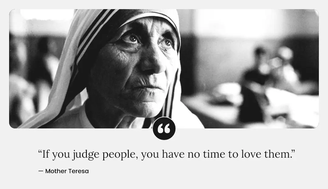 Mother Teresa Quote and Image