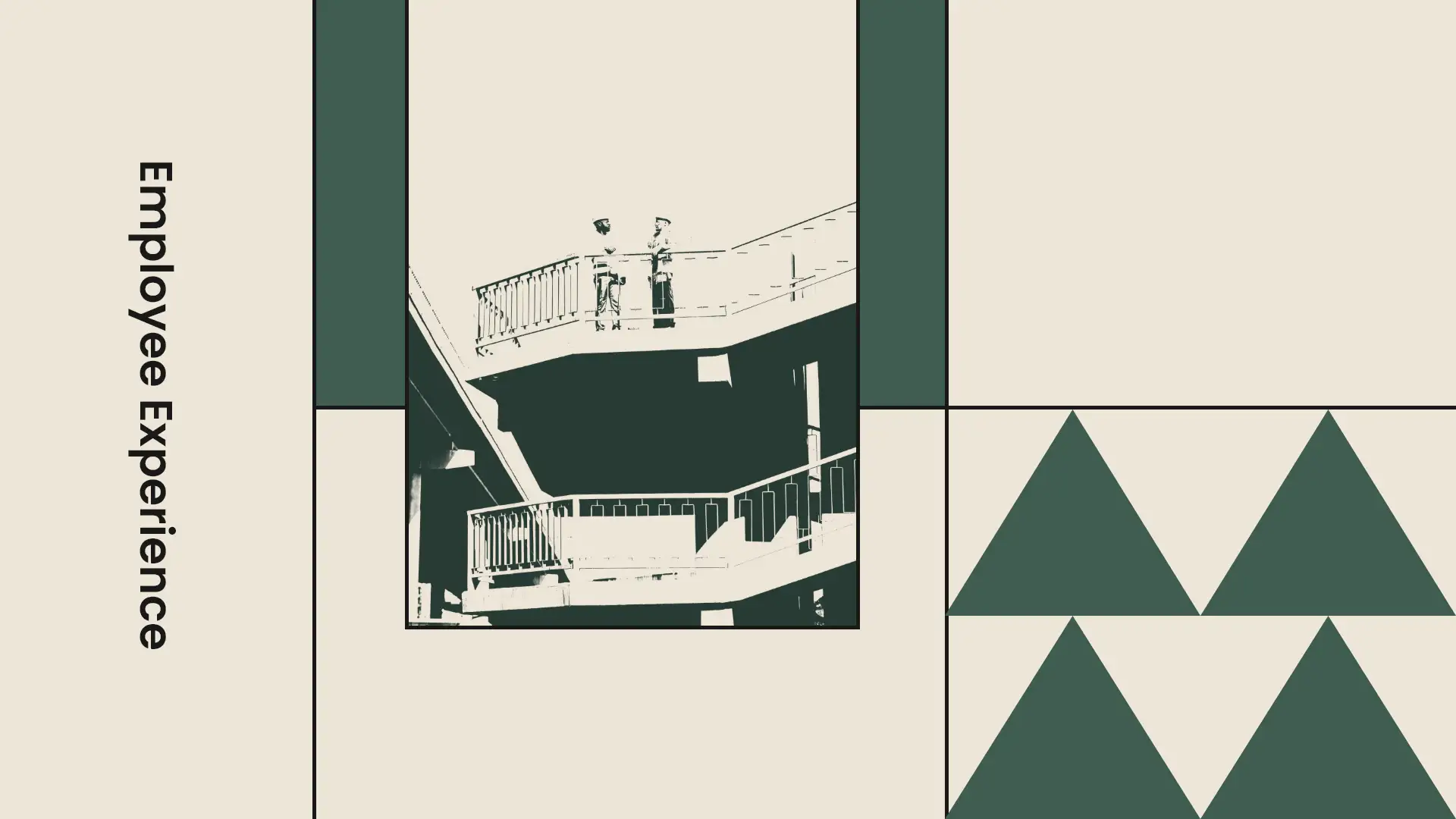 Cover Image design with picture of two people outside on a balcony