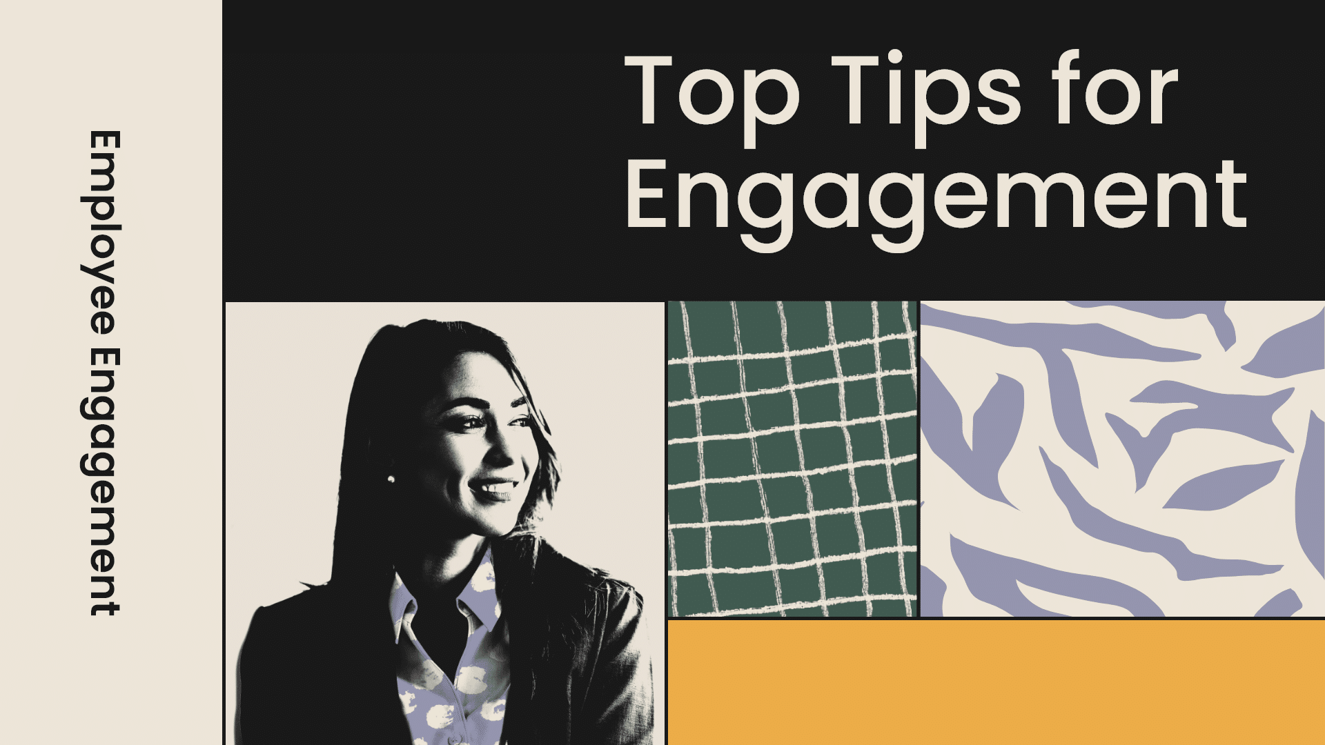 Cover photo of women and title "Top Tips for Engagement"